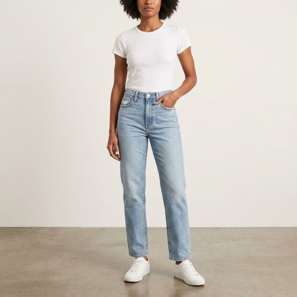 Madewell Jeans The Perfect Vintage Straight Crop Size 25 Casual Everyday